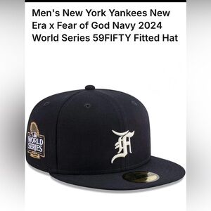 New York Yankees New Era x Fear of God 2024 World Series 59FIFTY Fitted 7 3/8
